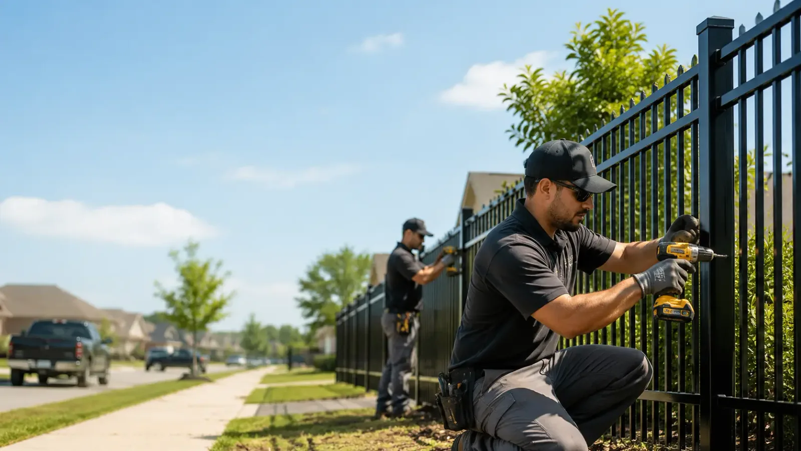Metal Fence Installation in Locust Valley, NY
